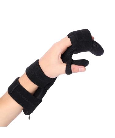 HEERTEE Stroke rest hand splint functional hand brace finger separation night carpal tunnel wrist guard metacarpal rupture tendonitis sprain fracture arthritis hand fixator(Plus)