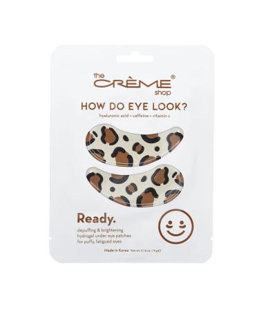 The Creme Shop How Do Eye Look - Ready Under Eye Patches for depuffing & brightening 3 Packs