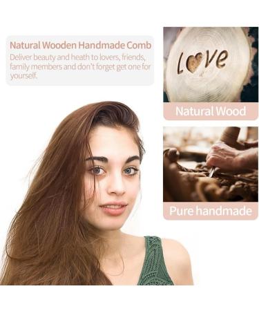 Buy Misamo Green Sandalwood Head Massage Comb - Acupressure Tool & Portable Wooden Massager for Face - International Shipping Available - Buy Online on GoSupps.com