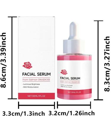 Brightening and hydrating serum Contains rose extract quickly absorbed concentrated formula suitable for dry skin daily skin care 30 ml1 fl oz 1 - Buy Online on GoSupps.com