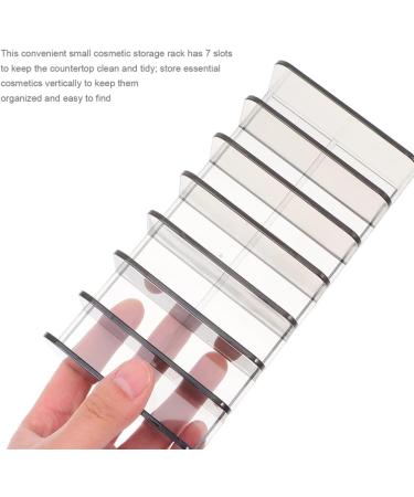 Beaupretty 2pcs Eyeshadow Tray Storage Box - Clear Cosmetics Organizer with Divided Sections for Palettes & Lipstick Display - Buy Online on GoSupps.com