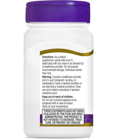 21st Century Lutein 10 mg Tablets 60 Count Lutein 60 Count (Pack of 1) - Buy Online on GoSupps.com