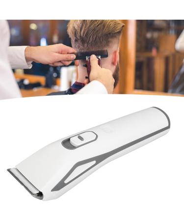 Electric Hair Clipper for Men - Cordless Hair Trimmer with 4 Modes for Home Use (White) - International Shipping Available - Buy Online on GoSupps.com