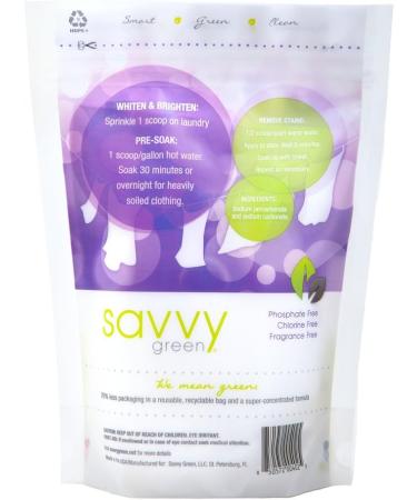 Savvy Green Oxygen Brightening Powder - Unscented, 40 oz - Buy Online on GoSupps.com