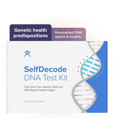 SelfDecode Health DNA Test Kit | Genetic Testing Kit for Health Insights & Personalized Results (Wellness Reports, Genetic Predispositions + Traits)