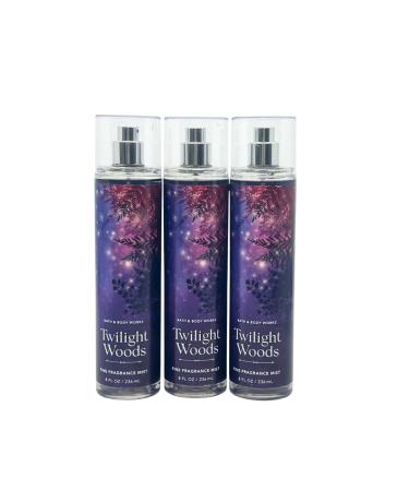 Bath & Body Works TWILIGHT WOODS Fine Fragrance Mist - Gift Pack for Holiday Lot of 3 Full Size - Buy Online on GoSupps.com
