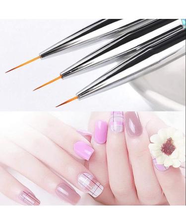 Voarge 5Pcs Two Way Nail Dotting Pen Marbleizing Tool Set Manicure Drill Drawing Nails Brush Pen Double Ended Dotting Tools Set Nail Dotting Painting Drawing Pens - Buy Online on GoSupps.com