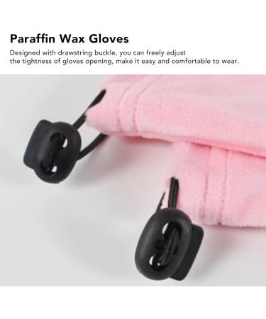Gants de cire de paraffine pour femmes cire chaude douce traitement thermique mitaines de SPA pour la maison soins de la peau Salon de beaut paire de tissus pelucheux - Buy Online on GoSupps.com