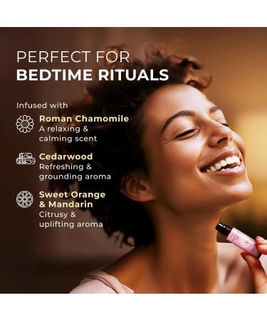 Lavender & Bedtime Oil Roll On Set - Aromatherapy Grade Essential Oils Set - 2x0.34 fl oz - Gya Labs - Buy Online on GoSupps.com