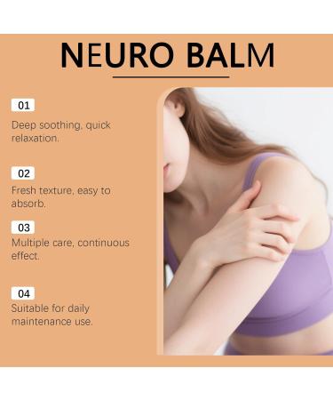 ZQDXSYN Neuro Balm Joint & Muscle Soothing Cream Joint Care Soothing Cream Daily Body Care & Muscle Care (2PCS) - Buy Online on GoSupps.com