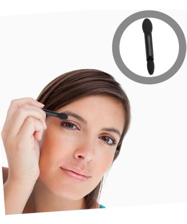 Baluue 10pcs Eyeshadow Brush Sponge Applicator Dual Sides Eyeshadow Face Eyeshadow Makeup Tool Supple Black - Buy Online on GoSupps.com