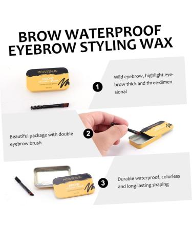 Didiseaon 2 Pcs Eyebrow Styling Cream Brow Pomade Eyebrow Soap Eyebrow Makeup Kit Brow Wax Soap Brows - Buy Online on GoSupps.com