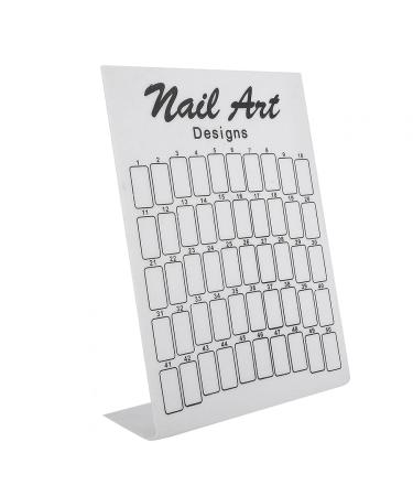 50pcs Nail Display Board Glass | Professional Nail Accessories for Manicure Stores | International Shipping Available - Buy Online on GoSupps.com