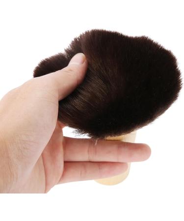 Demeras Barber Neck Duster Tool 15x6x4 Barber Cleaning Wood Handle Hair Sweep Brush Hairdressing Neck Face Duster Tool - Buy Online on GoSupps.com
