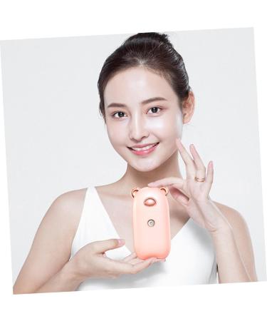 Veemoon 1pc Beauty Humidifier Skin Humidifier Face Sprayer Pink Moisturizing Evaporator Electronic Component 10.3X5.5CM Pink - Buy Online on GoSupps.com