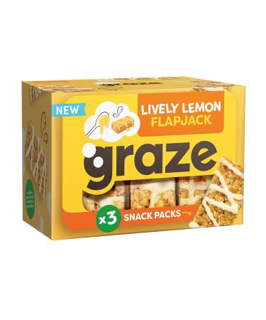 Graze Lively Lemon Flapjack 3 x 53g
