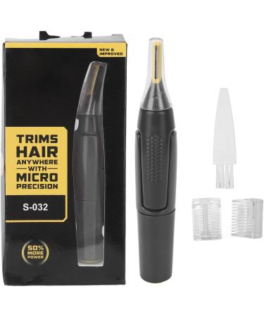 Saluaqui Mini Men Electric Trimmer with Removable Washable Wash Tea Head Double Blades Low Noise Facial Hair Remover for Convenient Care - Buy Online on GoSupps.com