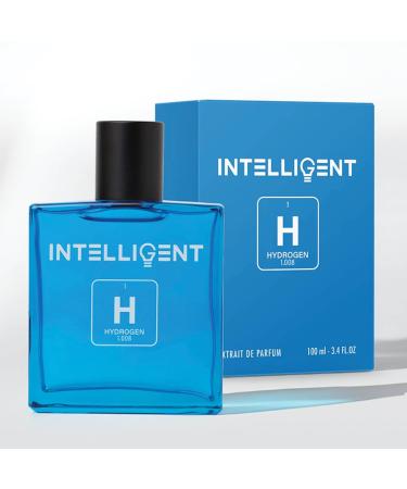 Intelligent Hydrogen | Fresh Playful and Elegant | Eau de Parfum for Men | 3.4 Fl Oz (100 mL)