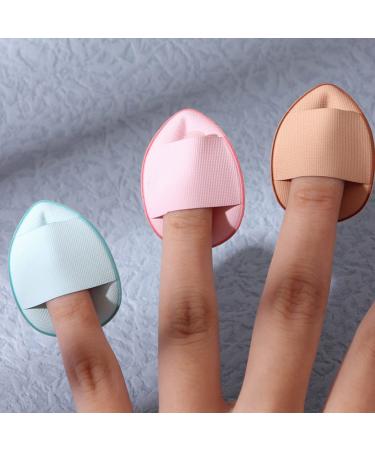 15 Pieces Finger Puff Mini Makeup Puff Set - Perfect for Foundation Concealer Cream & Eye Shadow - Beauty Tools for Flawless Skin - Buy Online on GoSupps.com