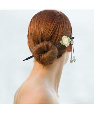 LALAFINA Hair Chopsticks for Women Vintage Flower Hair Chinese Women Hair Sticks Hair Accessories for Women Girls Chinese Hair Stick Stick Chinese Traditional Hair Stick Pin - Buy Online on GoSupps.com