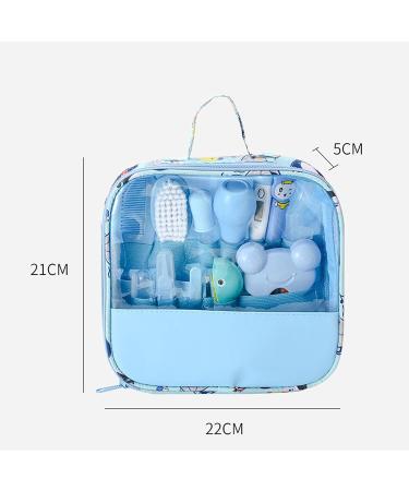 Camidy 13 Pcs Baby Healthcare and Grooming Kit - Essential Baby Care Set with Cute Patterns for Shower, Birthday, Christmas - Buy Online on GoSupps.com