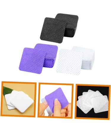 Beatifufu 3 Glue for Lashes Glue for Eyelashes Lashes Glue Cleaning Wipes Cleansing Wipes Nail Wipes Nail Art Glue Clean Wipes Nail Polish Remover Pads Nail Cleaner Wipes Wipe Cloth - Buy Online on GoSupps.com