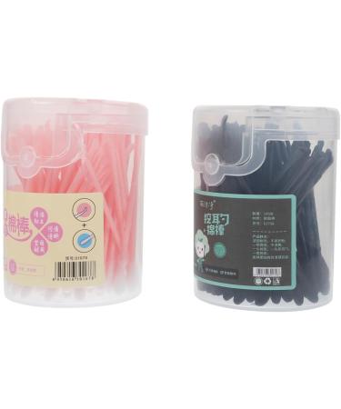 GOOHOCHY 200pcs Assorted Swabs for Ear Cleaning Dual-Headed Ear Wax Removal Tools Safe and Comfortable for Household Use for Personal Care and Makeup Random Style - Buy Online on GoSupps.com