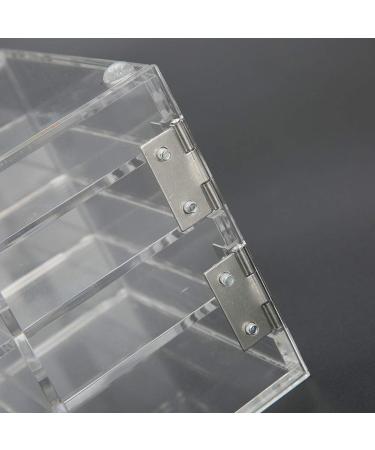 Eyelash Storage Box Eyelashes Extension Supply Transparent Acrylic Makeup Cosmetic Case 8 Layers False Eyelashes Extension Makeup Box - Buy Online on GoSupps.com