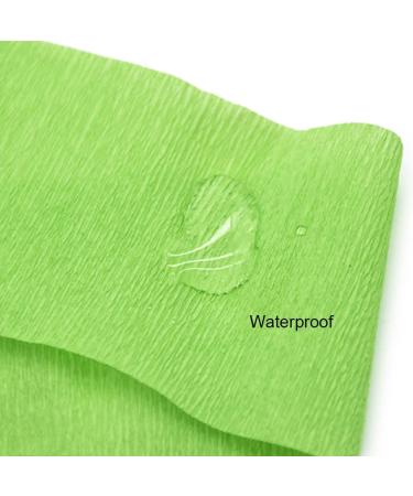 2 Rolls Barber Neck Strips Disposable Flexible Strentchy Paper Neck Bands Hairdressing Wrap Paper Tape Barber Supplies Accessories for Salon Coloring Haircutting Styling (Green) - Buy Online on GoSupps.com