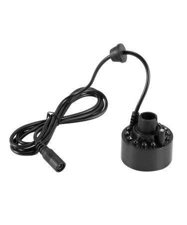 Niukuyu Mist Maker Indoor Fountain Mister Foggers Small Pond Fog Machine Atomizer Air Humidifier for Halloween Christmas