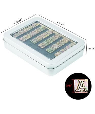 27pcs Leather Stamping Kit with Capital Letter Stamps 9.5mm - Leathercraft Tool Set - Buy Online on GoSupps.com