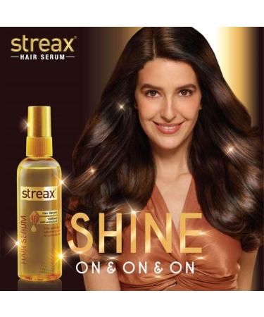 Streax Hair Serum with Walnut Oil - Frizz-free Satin Smooth Hair 100ml - Buy Online on GoSupps.com
