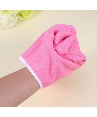 Healeved Paraffin Wax Gloves 2 Pairs Bath Treatment Mitt Insulated Gloves Hand Spa Cover Hand Treatment Mitts Paraffin Pink Take a Bath Hot Wax - Buy Online on GoSupps.com