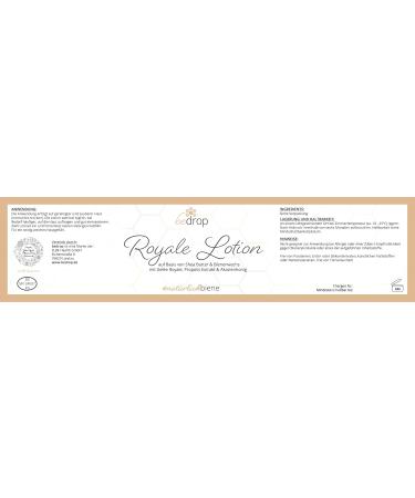 Threat Royale Lotion - 100g Moisturizing Body Lotion with Gel e Royale Shea Butter Acacia Honey & Propolis for Irritable Skin - International Shipping Available - Buy Online on GoSupps.com