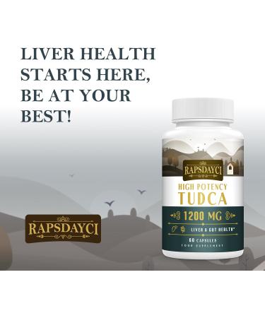 Ultra Strength TUDCA Liver Support Supplement - 1200mg (60 Capsules) - Bile Production & Digestion Boost - Buy Online on GoSupps.com