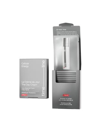 Timeline The Day Cream (7 day trial kit) powered by Mitopure (Urolithin A) Healthy Aging face cream. Clinically proven to boost skin hydration and visually reduce wrinkles. 7 sachets. 0.15 Fl Oz (Pack of 1)
