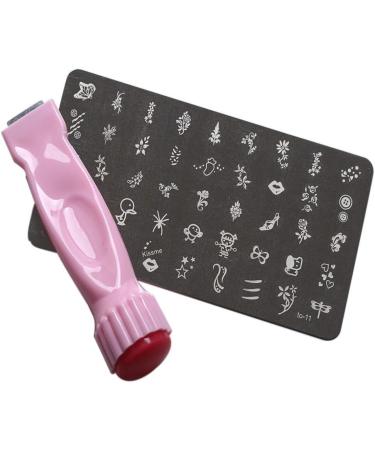 Fengyuanhong Nail Art Stamp Stencil Tool Kit - Precision Stamping Plates & Stamper Set for Creative Nail Designs - Buy Online on GoSupps.com