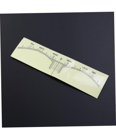 FOMIYES 300 Pcs Eye Brow Ruler Brow Mapping Ruler Tape Eyebrow Ruler Sticker Tool Disposable - Buy Online on GoSupps.com