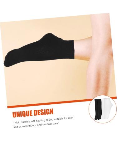 Kisangel Electrical Foot Warmers - 4 Pairs of Men s Cotton Socks for Winter & Hyperthermia Relief - Buy Online on GoSupps.com