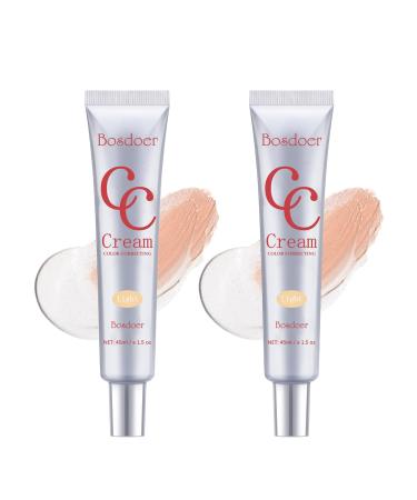 Bosdoer Color-correcting CC Cream (2PCS light color)