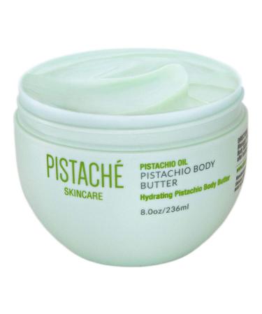 Pistach Skincare Whipped Pistachio Oil Body Butter Cream Moisturizer 8 oz - Hydrating, Nourishing, and Antioxidant Protection - Buy Online on GoSupps.com
