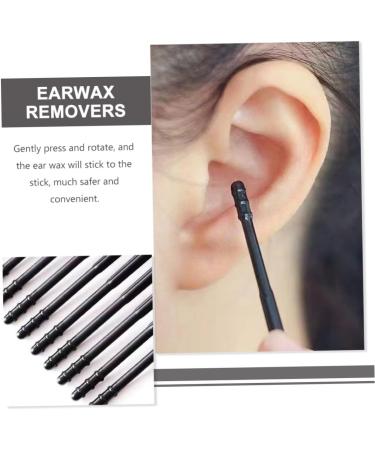 HOODANCOS 200Pcs Disposable Ear Wax Cleaning Sticks Safe Easy to Use Swabs for Ear Wax Removal Portable Tools for Travel and Home Comfortable Touching Experience - Buy Online on GoSupps.com