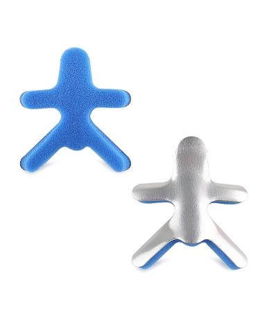 Finger Injury Corrector - Silver Aluminum Splint for Pain Relief & Correction (L) | Breathable & Durable Design - Buy Online on GoSupps.com