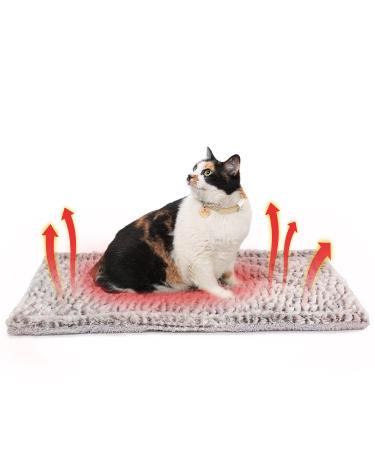 Self Heating Cat Pad Self Warming Cat Bed 27.5" x 18.5" Thermal Cat Mat for Outdoor and Indoor Pets - Buy Online on GoSupps.com