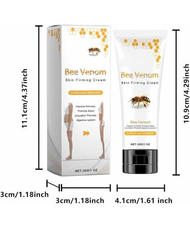 ZHBiwmatn 2024 New 3Pcs Cvreoz Bee Venom Skin Firming Cream Bee Venom Cream Cvreoz Skin Firming Cream Cvreoz Bee Venom Lymphatic Drainage & Slimming Cream for All Skin 30G/1FL.OZ - Buy Online on GoSupps.com