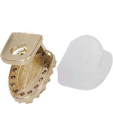 Single Tooth Bling - Diamond Gold Hip Hop Teeth Decoration for Halloween Party - Buy Online on GoSupps.com