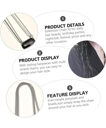 minkissy Women's Chain Barrette Chain Rope Hair Alloy Material - Buy Online on GoSupps.com