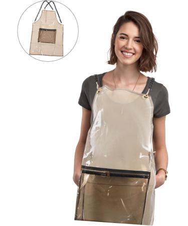 FRCOLOR Work Dress Coveralls for Men Mens Overalls Work Jackets for Men Barber Aprons for Men Kitchen Apron Hairstylist Apron Aprons with Pocket Salon Apron Man Tpu Hair Dye Accessories - Buy Online on GoSupps.com