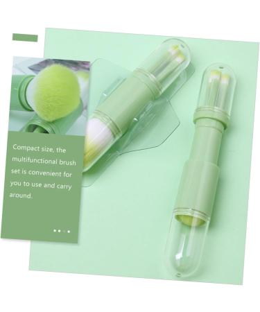 FOMIYES 3 Sets Telescopic Makeup Brush Tools Makeup Cosmetic Brush Dual Headed Cosmetics Brush Makeup Loose Powder Brush Portable Makeup Brush Double Brush Girl Artificial Fiber - Buy Online on GoSupps.com