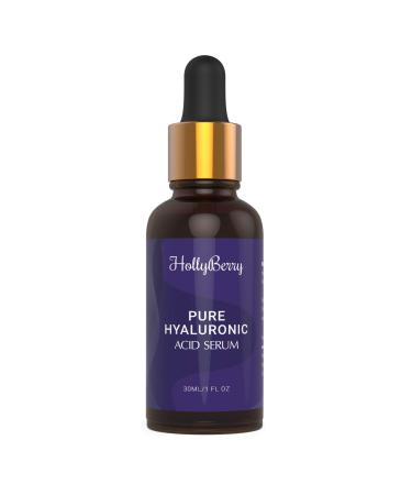 Pure Hyaluronic Acid Serum by Hollyberry for Professional Hydration Anti Ageing Bring Vibrancy And Youthful Glow To Your Face Best Anti Ageing Total Satisfaction Guaranteed